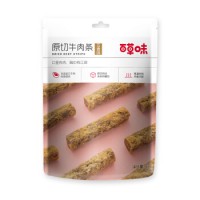 百草味即食牛肉条   五香味牛肉条50g