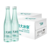 恒大冰泉低钠水  长白山饮用矿泉水500ml*24