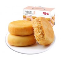 百草味    肉松饼1kg