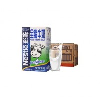 Nestle/雀巢    全脂牛奶1L*12盒箱装