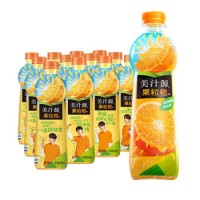 美汁源  果粒橙橙汁  420ml*12瓶