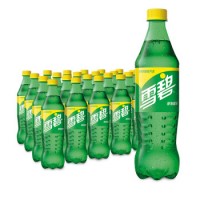 雪碧 柠檬味汽水600ml*24瓶